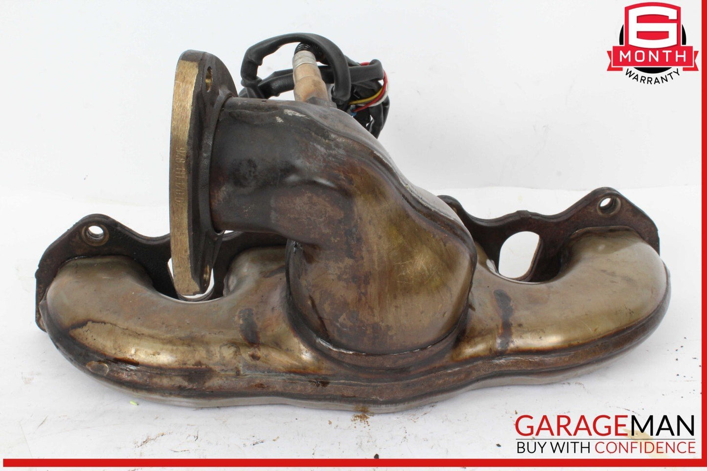 03-06 Porsche Cayenne Turbo 955 V8 Left Side Exhaust Manifold 94811112002 OEM