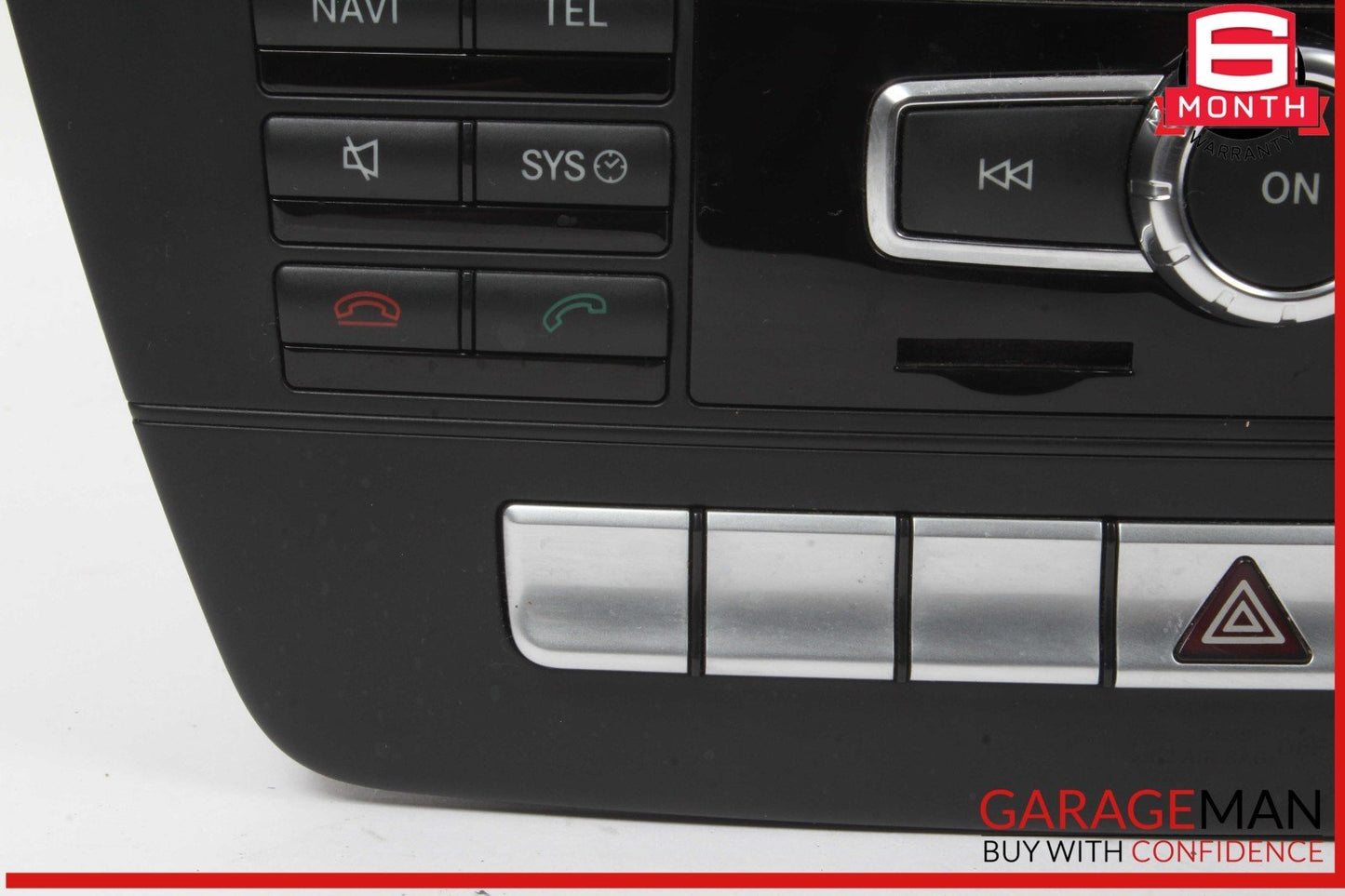 12-14 Mercedes W204 C250 C350 Navigation Command Head Unit DVD CD Audio OEM