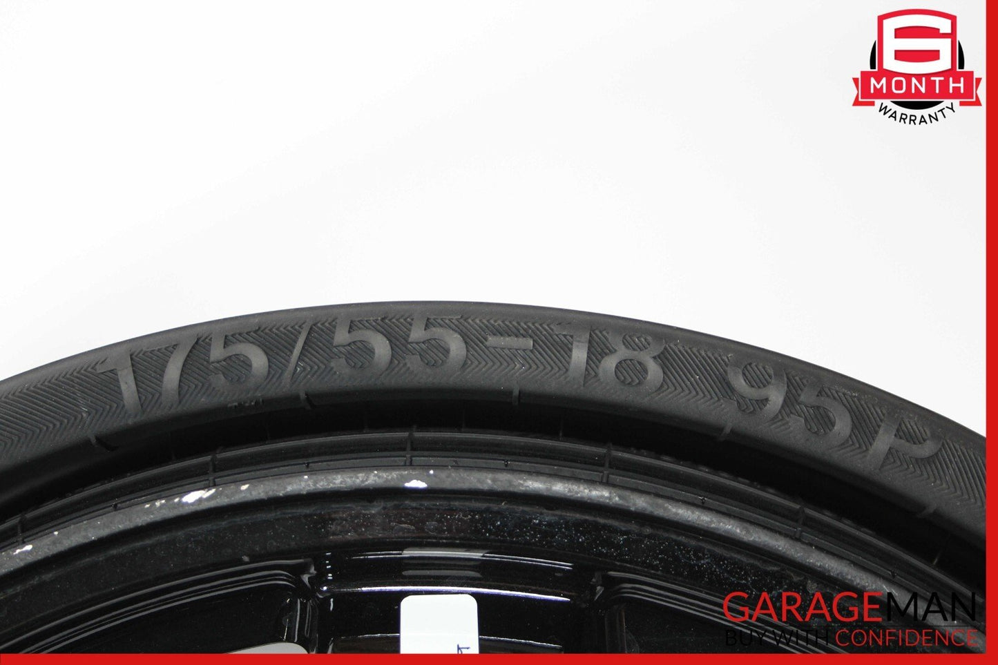 14-17 Maserati Ghibli Emergency Spare Tire Compact Wheel Rim 6.00Bx18H2 ET5 OEM
