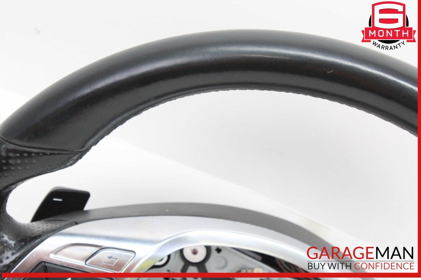 16-17 Mercedes W213 E400 Front Left Side Steering Wheel w/ Paddle Shifters OEM