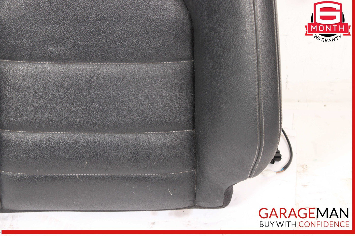 10-17 Mercedes E350 C250 Coupe Front Right Side Top Upper Seat Cushion Black OEM