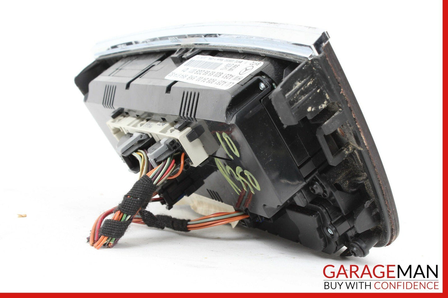 10-13 Mercedes W251 R350 Center Dash AC A/C Heater Temperature Switch Trim Panel
