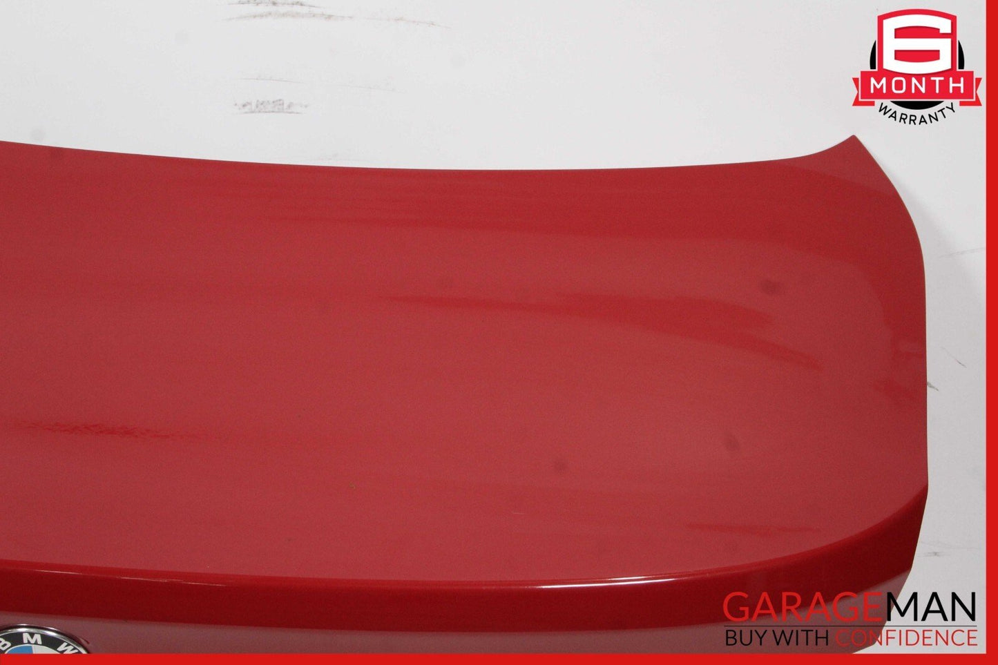 12-18 BMW F30 320i 328i Rear Trunk Lid Deck Shell Panel Cover Red OEM