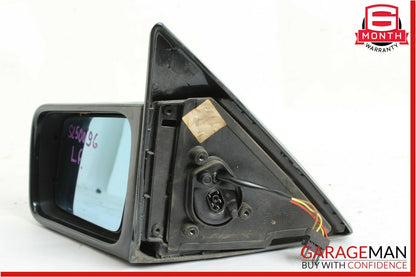90-96 Mercedes R129 SL500 Front Left Side Mirror Rear View Door Green Black OEM