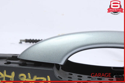 12-18 Audi A6 A7 Right Passenger Side Exterior Door Handle Gray 4H0837886 OEM