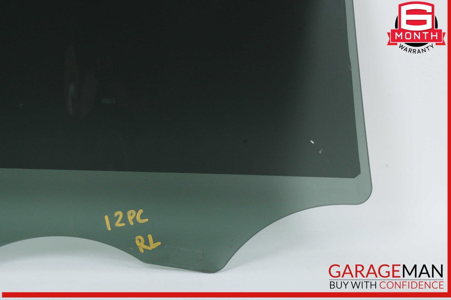 11-18 Porsche Cayenne 958 Rear Left Driver Side Door Window Glass OEM