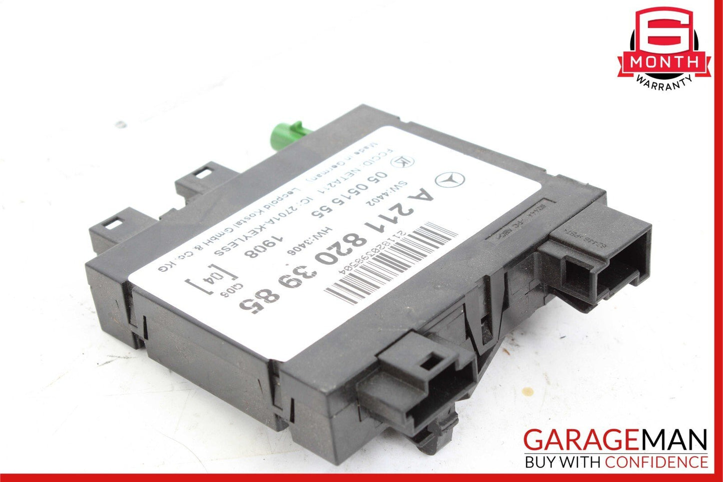 03-11 Mercedes W219 CLS500 E500 E63 AMG Keyless Go Entry Control Module Unit OEM