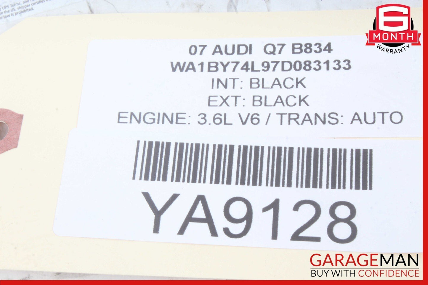 07-15 Audi Q7 Onboard Power Supply Control Module 4F0907280B OEM