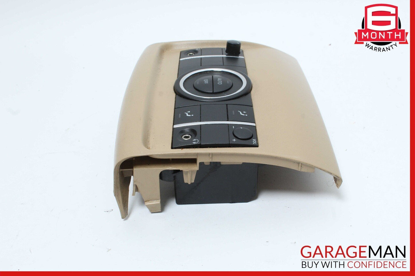 06-09 Mercedes W251 R350 4MATIC Rear Console A/C Heater Switch Control Trim OEM