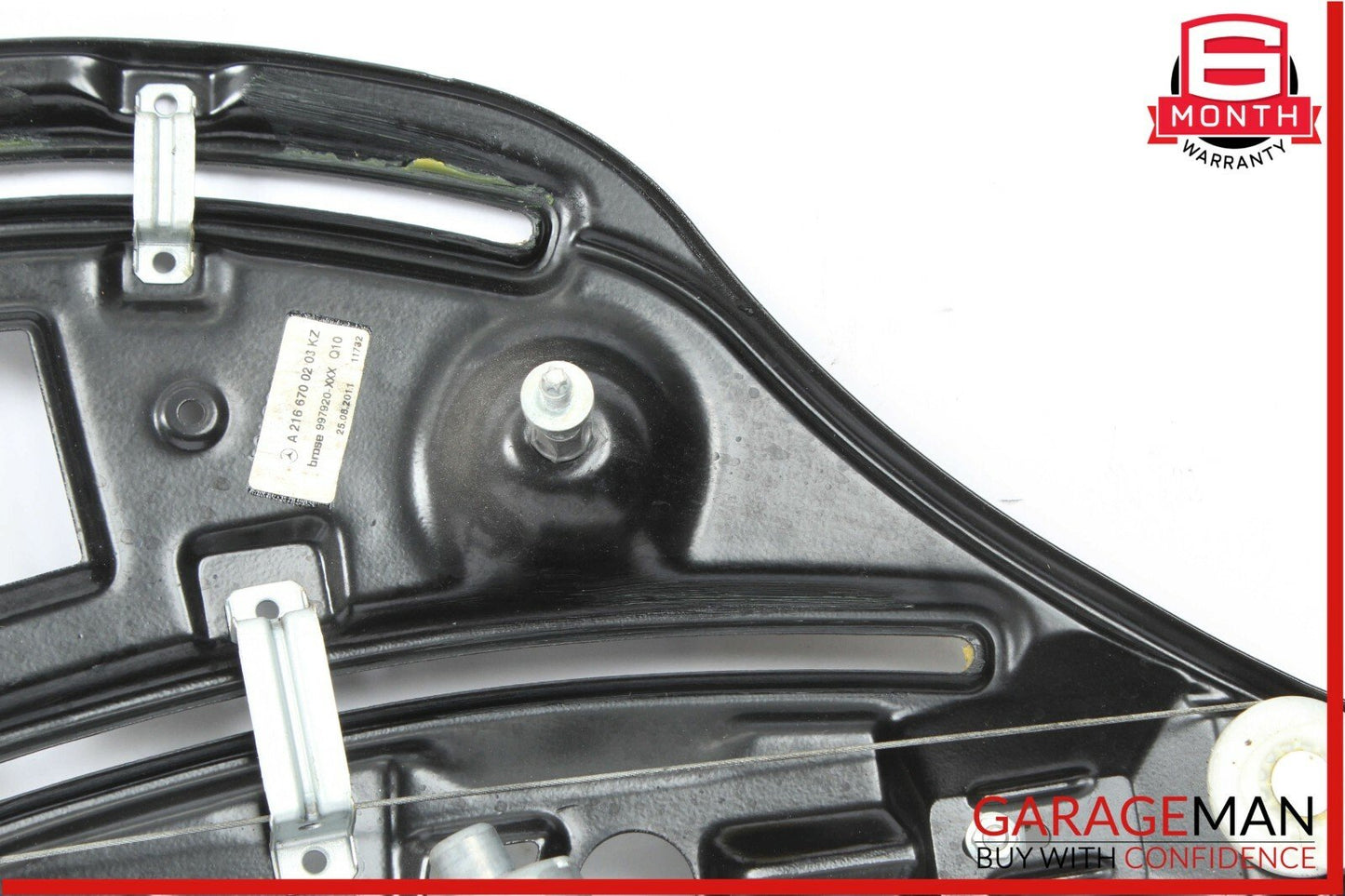 07-14 Mercedes W216 CL550 CL600 Rear Right Door Window Regulator Motor Frame