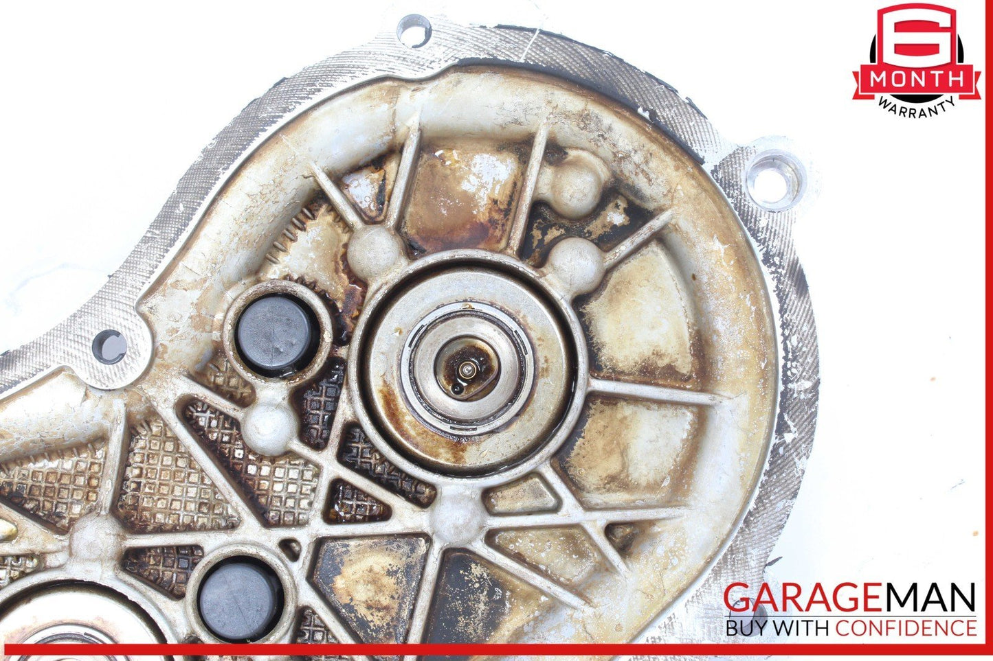 05-13 Mercedes W204 C300 ML350 Front Left Side Engine Timing Chain Cover Plate