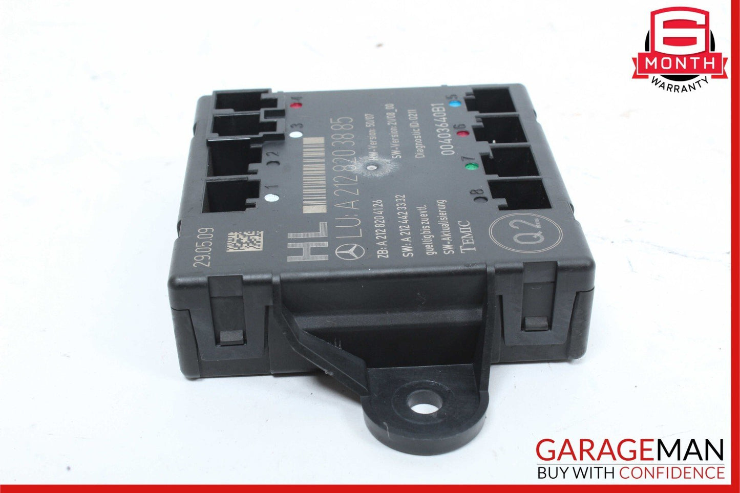 08-18 Mercedes W212 E350 CLS550 C300 Rear Left Door Control Module Unit OEM