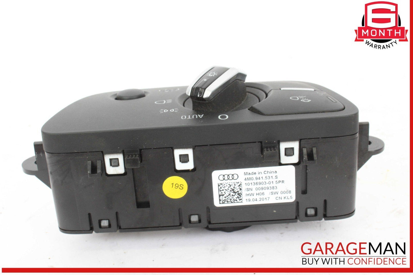 18-24 Audi A4 Dash Dashboard Headlight Headlamp Control Switch OEM