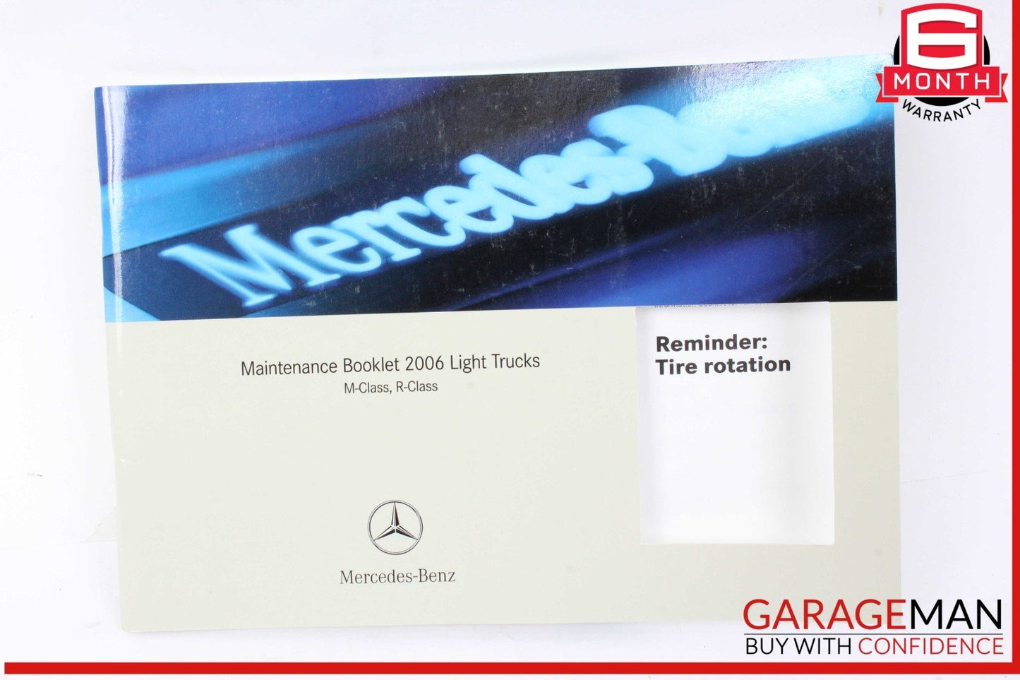 06 Mercedes W164 ML350 Owner Owner's Manual Book Set w/ Case OEM