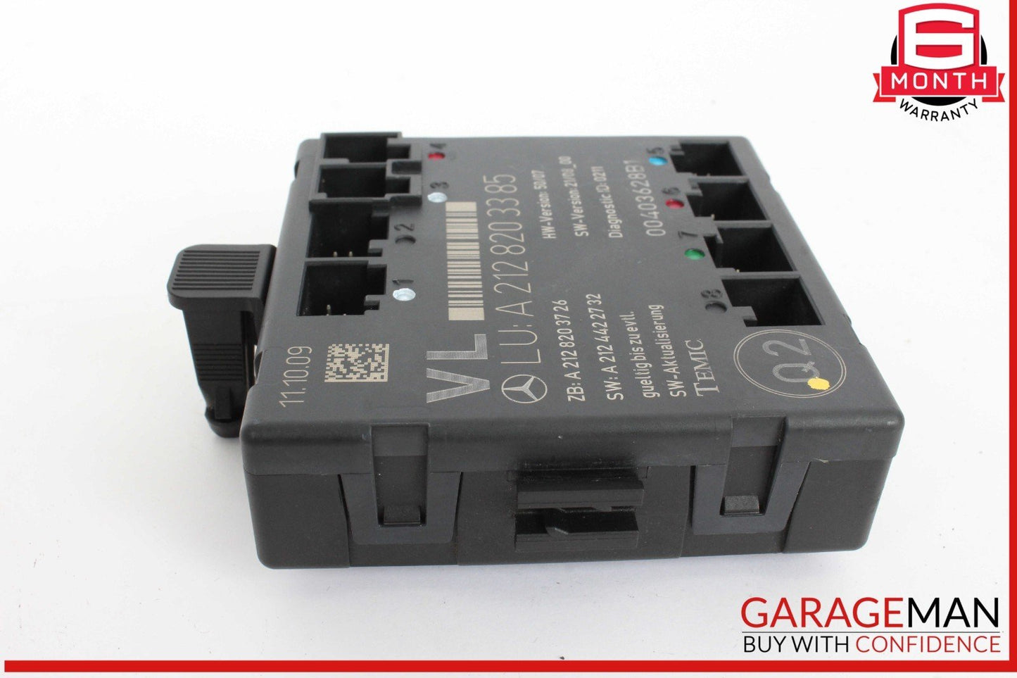 08-18 Mercedes W204 C300 SLK350 E400 Front Left Side Door Control Module OEM