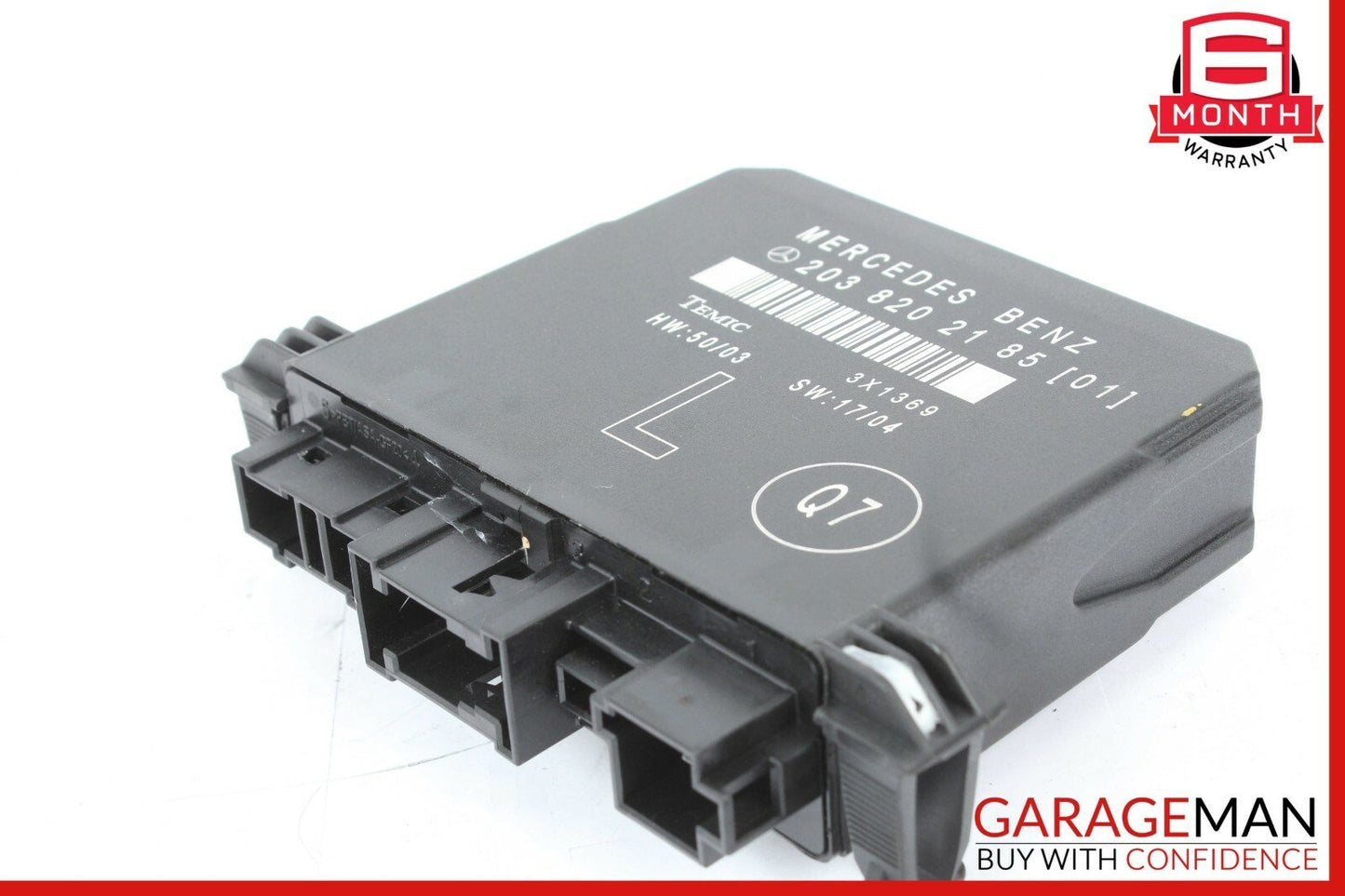 01-07 Mercedes W203 C230 C320 C55 AMG Rear Left Side Door Controller Module