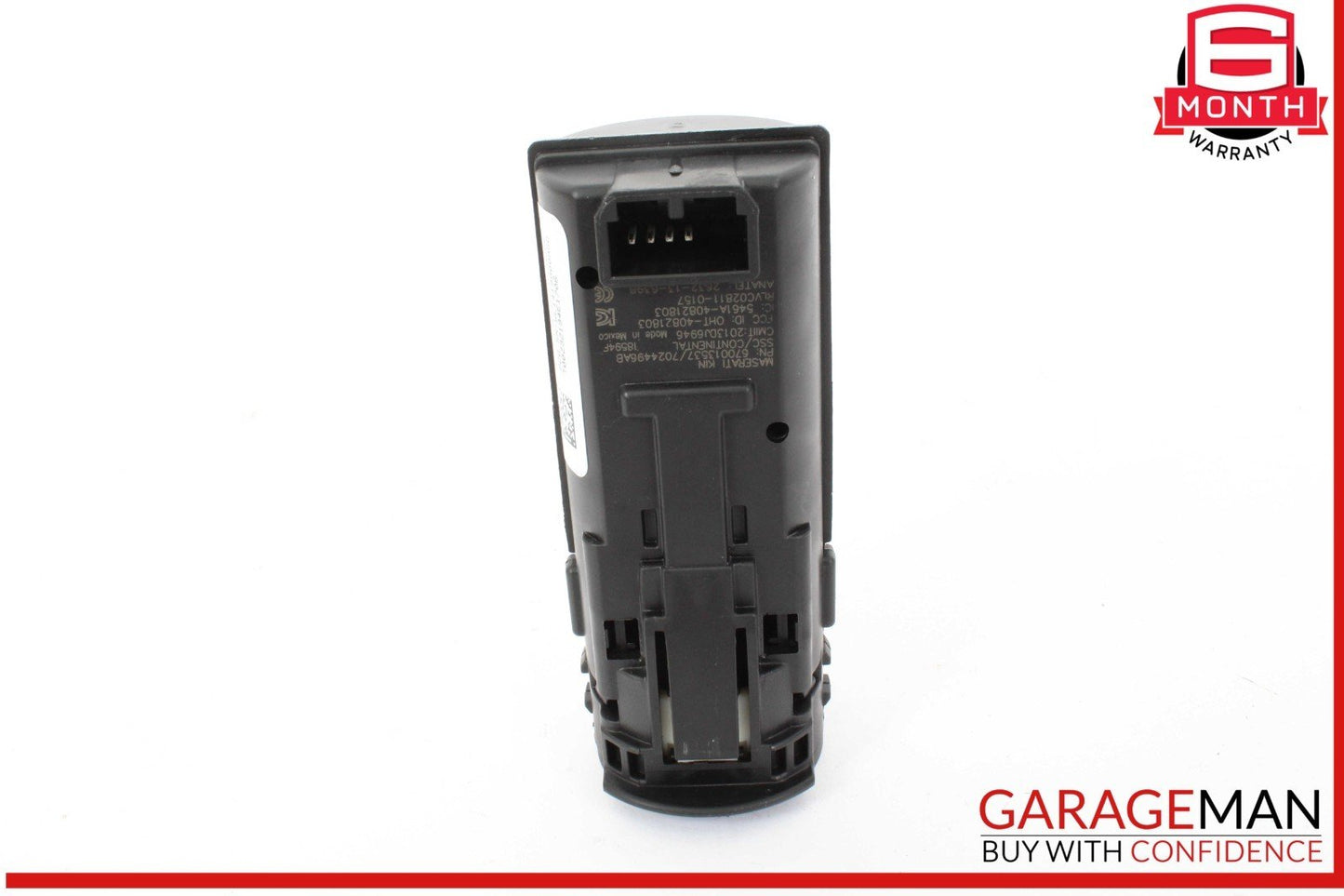 14-17 Maserati Quattroporte S Ignition Engine Start Stop Switch Control OEM