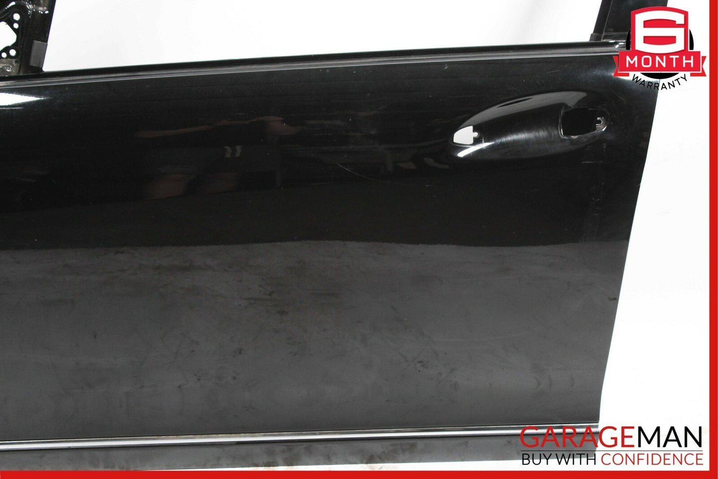 07-13 Mercedes W221 S550 Front Left Driver Side Exterior Door Shell Panel Black