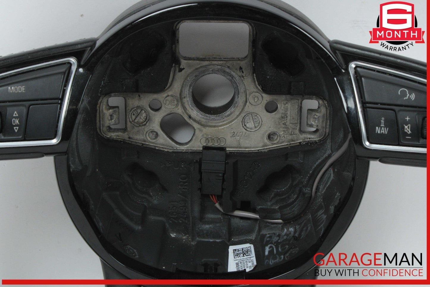 13-17 Audi Q5 A4 Front Left Driver Side Steering Wheel Black 4L0419091 OEM