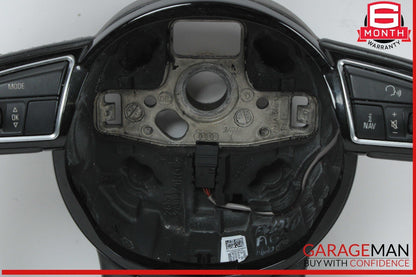 13-17 Audi Q5 A4 Front Left Driver Side Steering Wheel Black 4L0419091 OEM