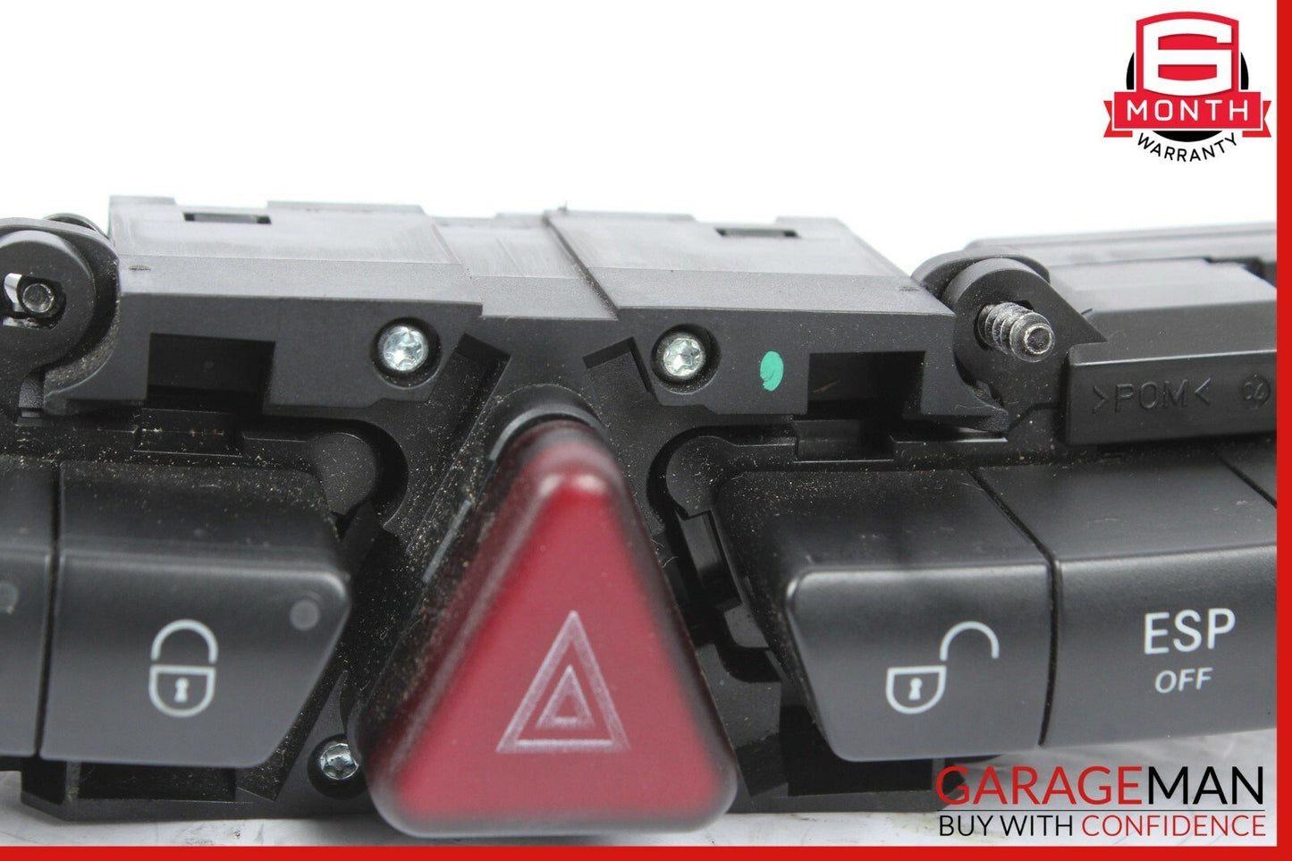 03-06 Mercedes W220 S430 S500 Dashboard Center Switch ESP Hazard Door Lock OEM