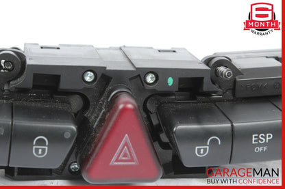 03-06 Mercedes W220 S430 S500 Dashboard Center Switch ESP Hazard Door Lock OEM