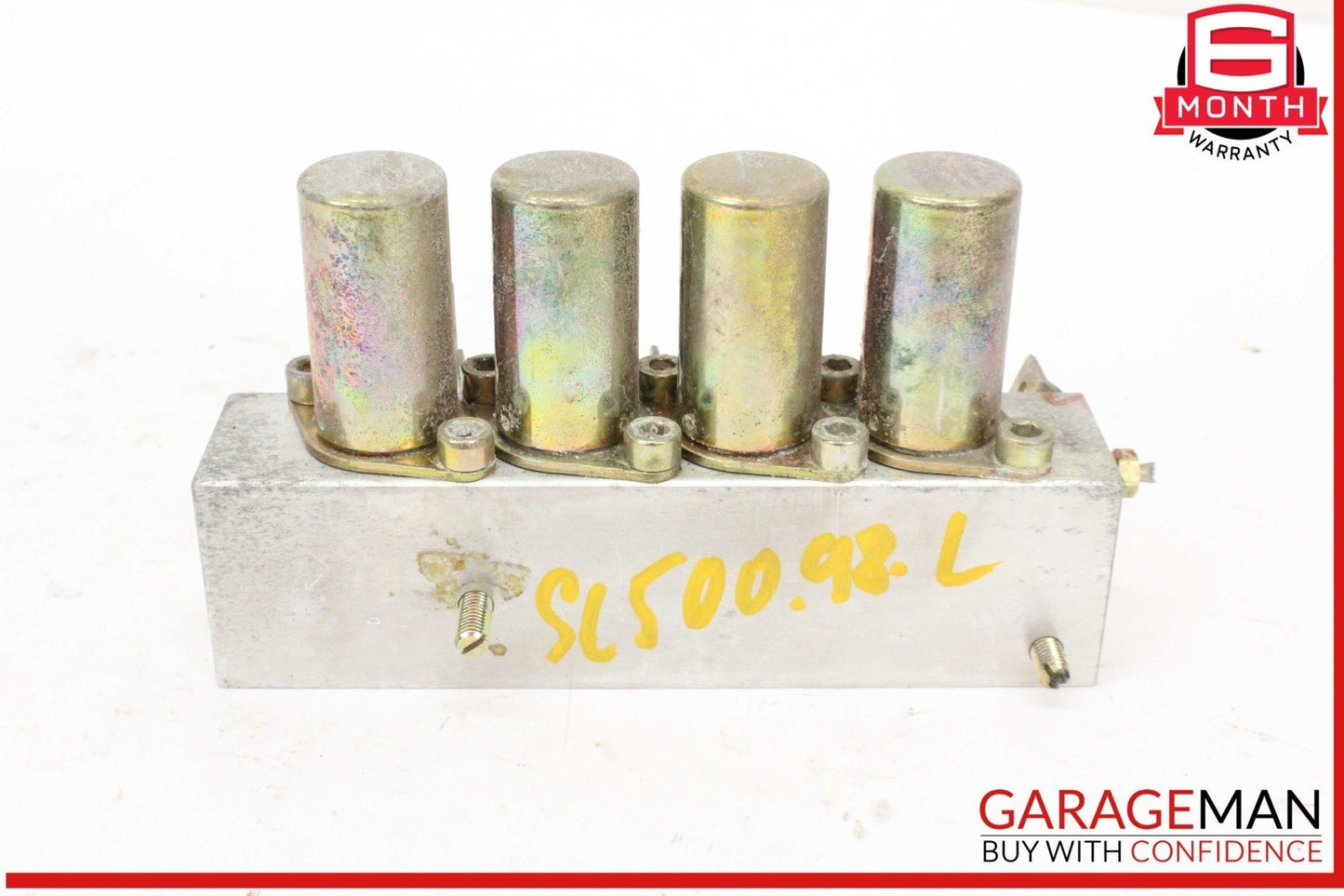 90-02 Mercedes R129 SL500 500SL Left Side Top Hydraulic Valve Block Solenoid OEM