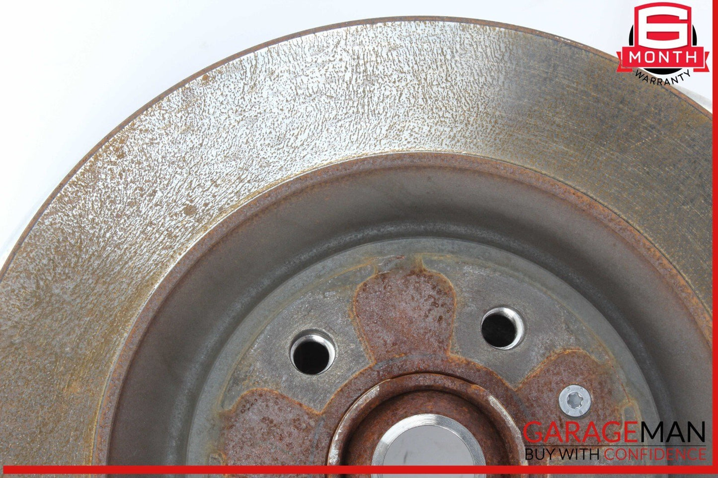 18-24 Audi Q5 Rear Left Driver Side Spindle Knuckle Wheel Hub w/ Rotor Disc OEM