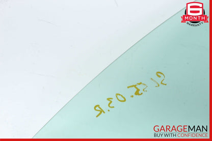 03-11 Mercedes R230 SL500 SL55 AMG Rear Right Side Door Quarter Window Glass OEM