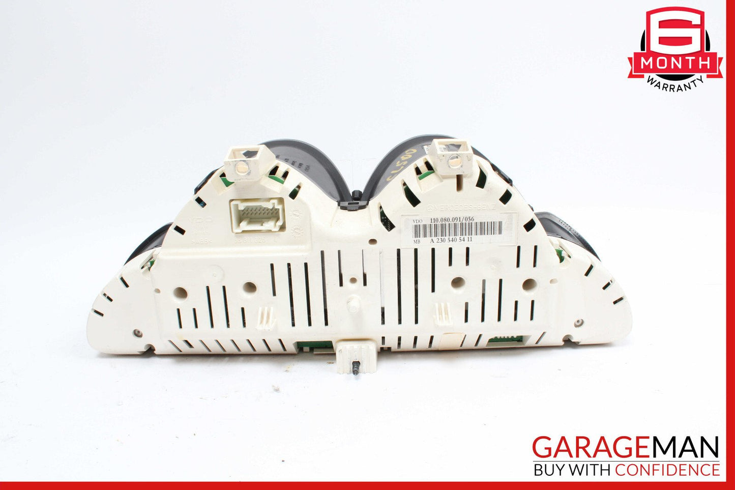 03-08 Mercedes R230 SL500 Speedometer Odometer Instrument Cluster Gauge OEM