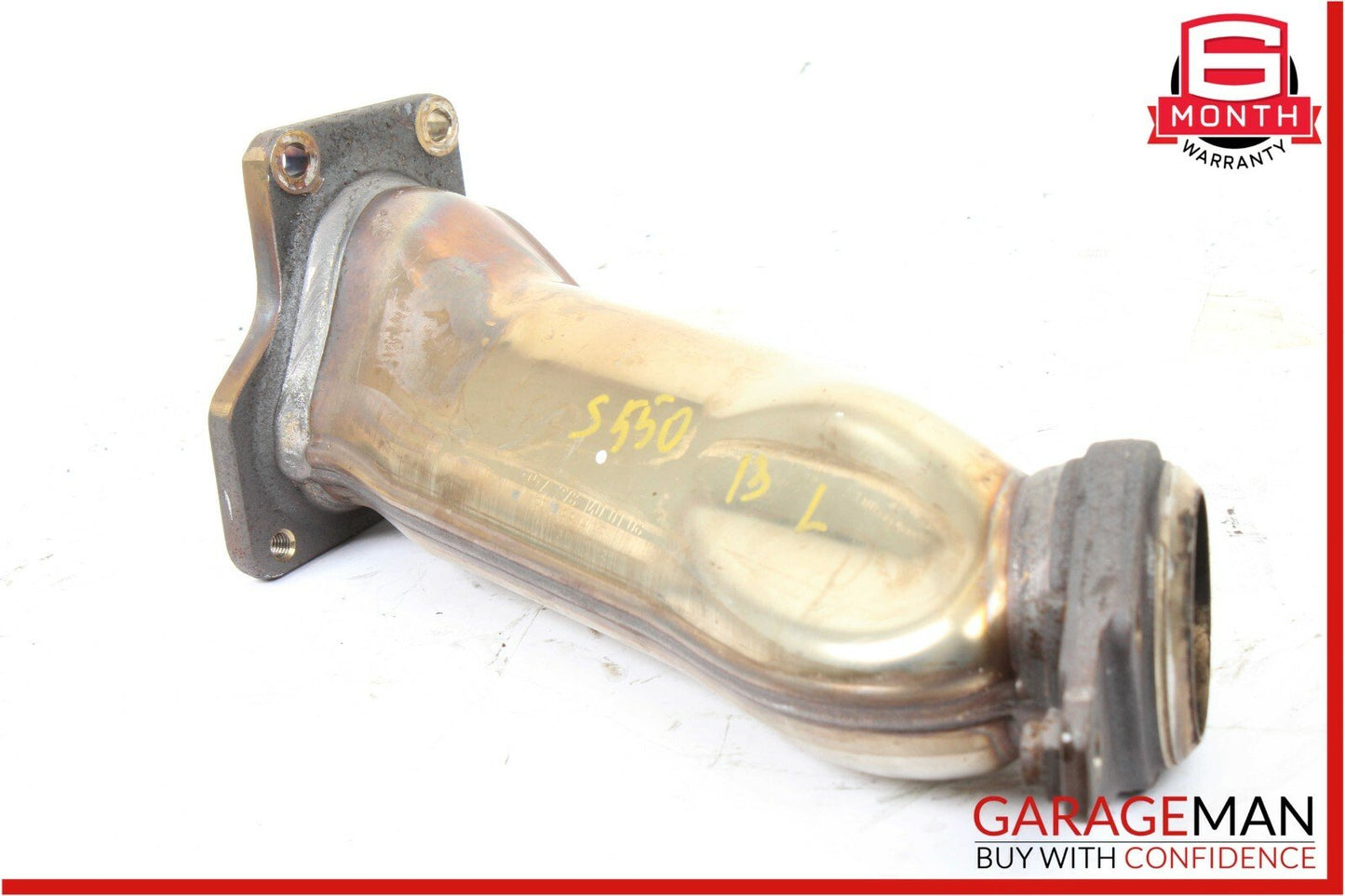 12-13 Mercedes W221 S550 4.7L Left Driver Side Exhaust Pipe 2781400108 OEM