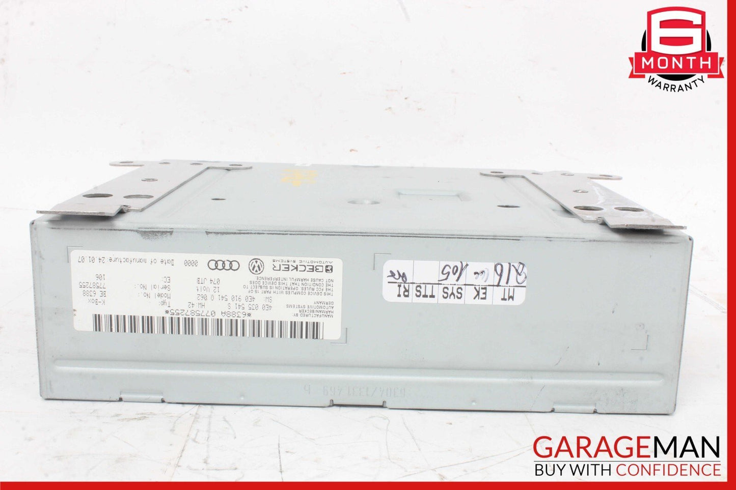 07-09 Audi Q7 Audio Radio Receiver Module 4E00355418 OEM