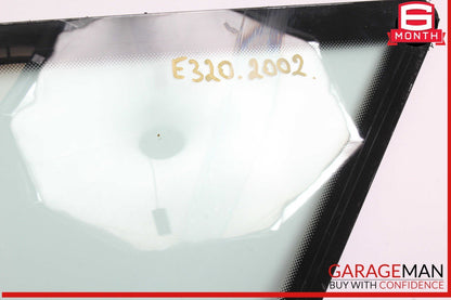 98-03 Mercedes W210 E320 Wagon Rear Right Passenger Side Back Window Glass OEM