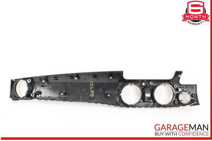 13-15 Mercedes X204 GLK350 4MATIC Front Dash Trim Panel w/ Hazard Light Switch