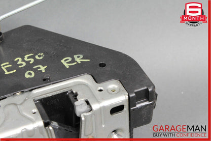 03-09 Mercedes W211 E350 E320 E550 Rear Right Passenger Door Lock Latch Actuator