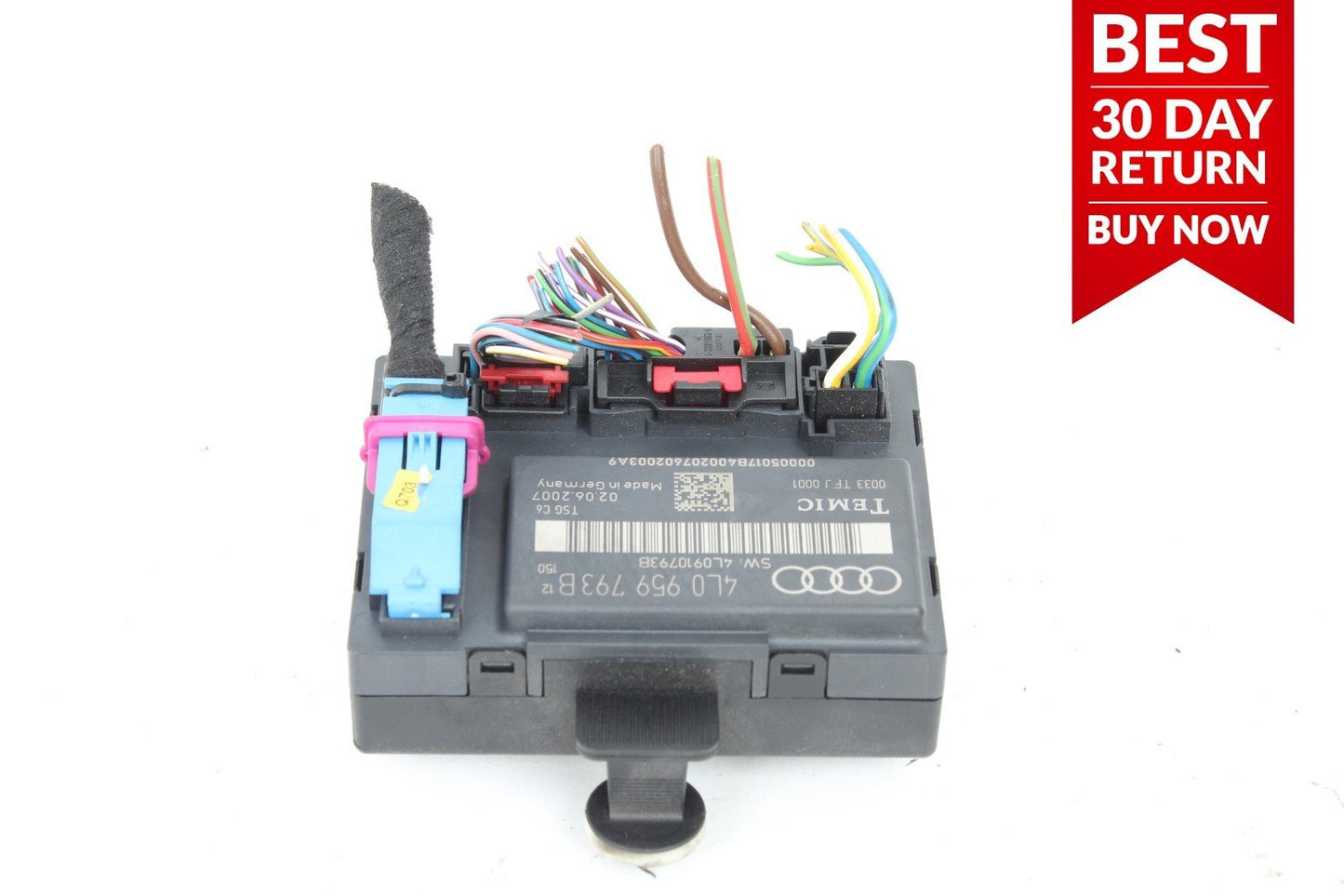07-09 AUDI Q7 FRONT LEFT DRIVER SIDE DOOR WINDOW CONTROL MODULE A110 OEM