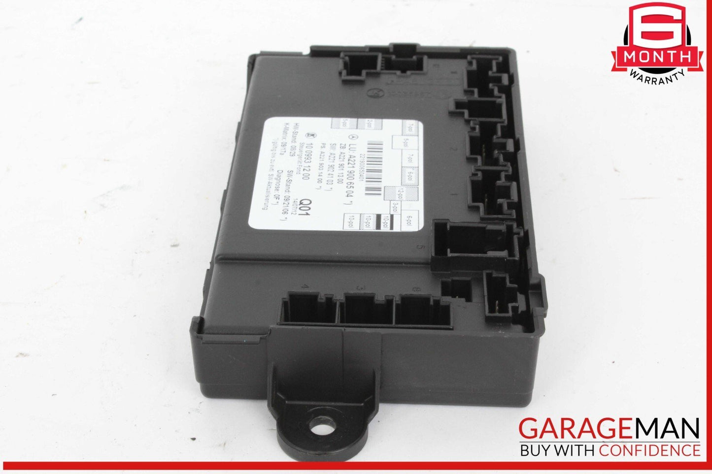 07-13 Mercedes W221 S550 S400 Rear Right / Left Side Door Controller Module Unit