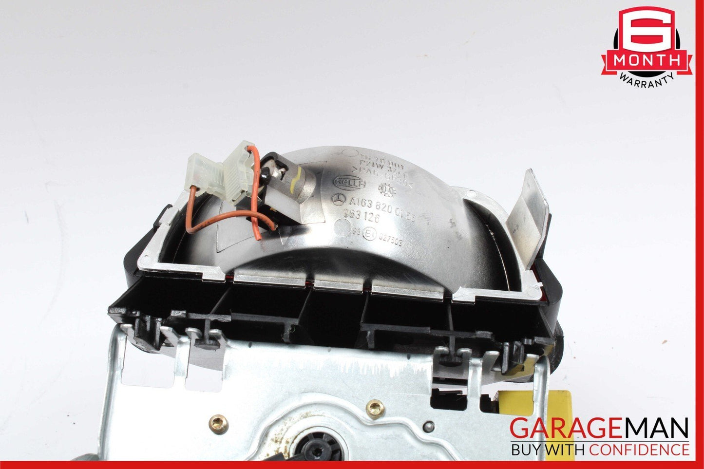 98-05 Mercedes W163 ML350 Rear Windshield Glass Wiper Motor Brake Light Assy