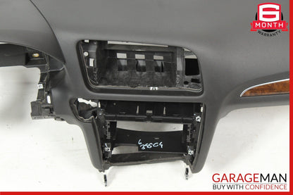 09-17 Audi Q5 Front Dash Dashboard Instrument Panel Cover Trim Assembly Black