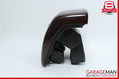 07-13 Mercedes W221 S550 S600 Rear Center Console AC A/C Air Vent Trim Wood OEM