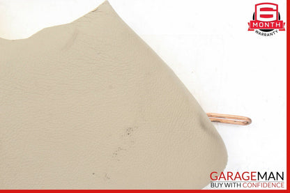 12-14 Mercedes W204 C250 Coupe Rear Right Seat Bolster Cushion Pad Cover Beige