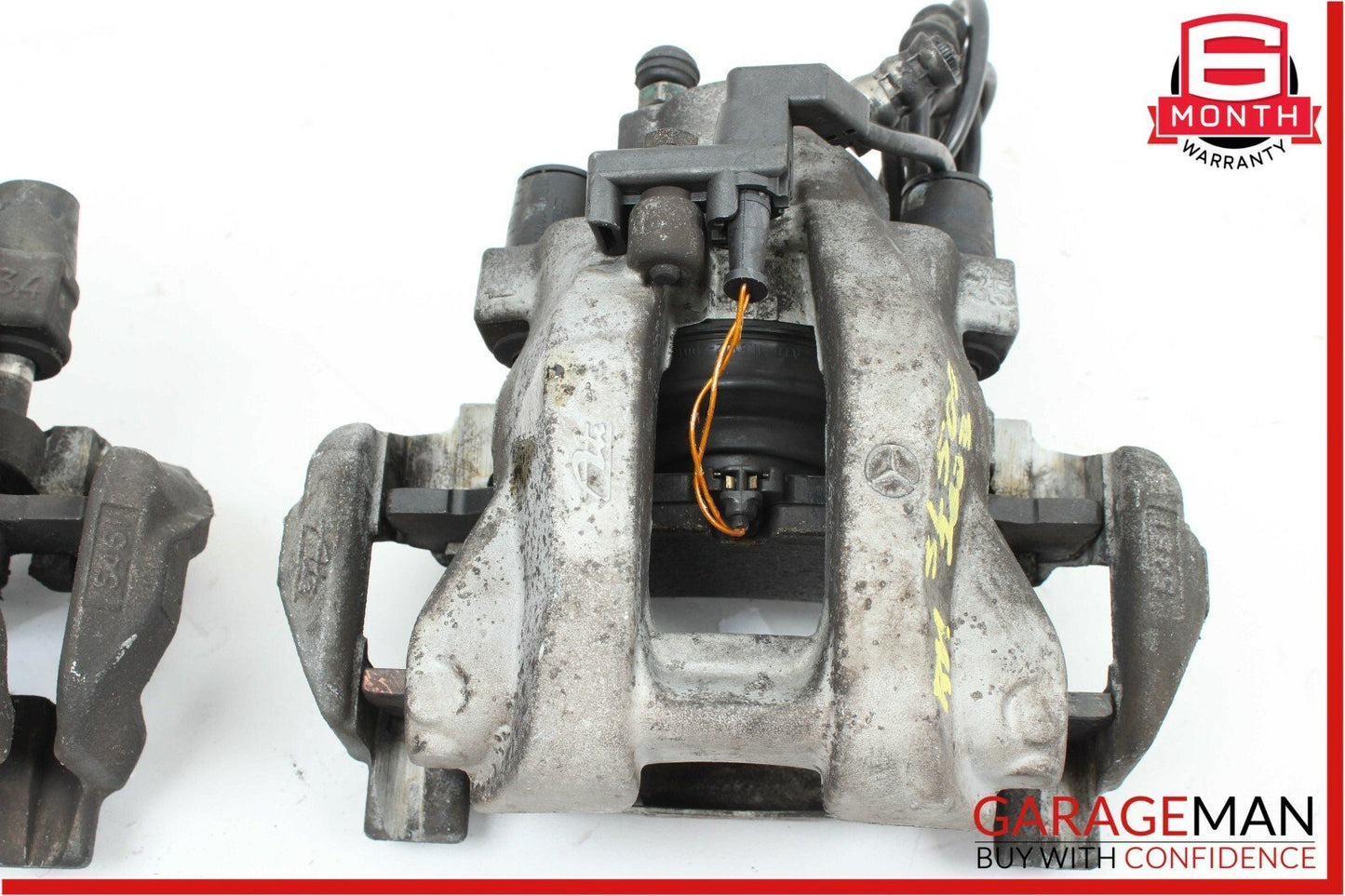 03-06 Mercedes R230 SL500 Rear Left & Right Side Brembo Brake Calipers Set OEM