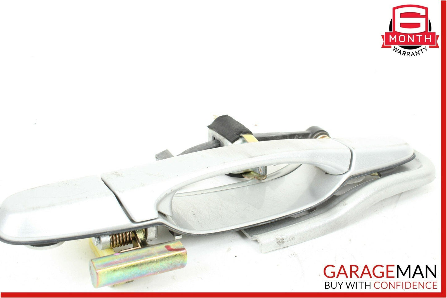 01-05 Lexus IS300 Rear Left Driver Side Exterior Door Handle Assembly Silver OEM