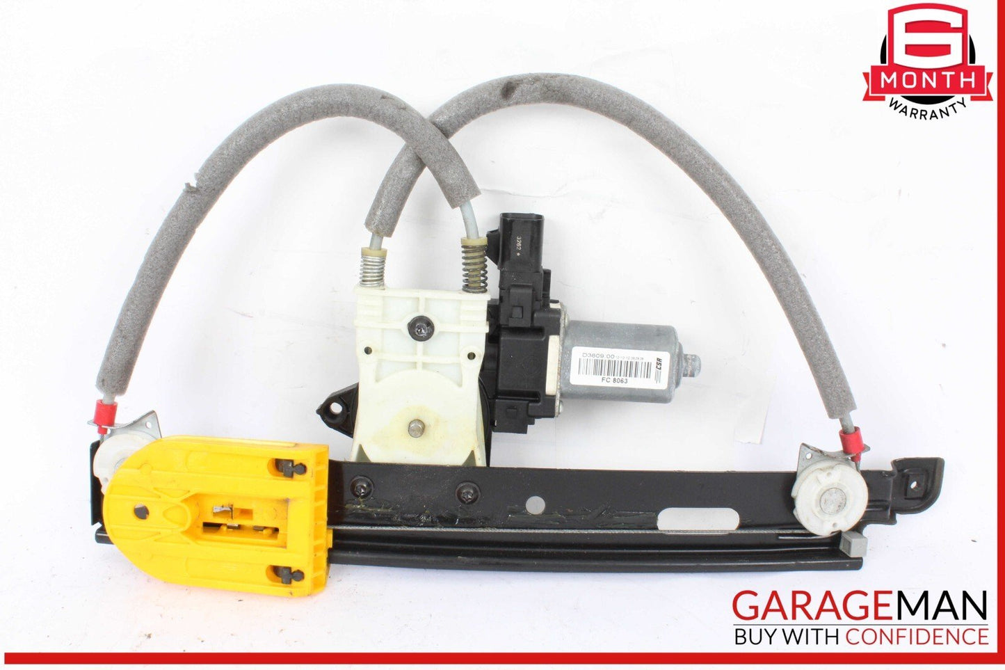 09-15 Jaguar XF XFR X250 Rear Left Driver Side Window Regulator Motor OEM