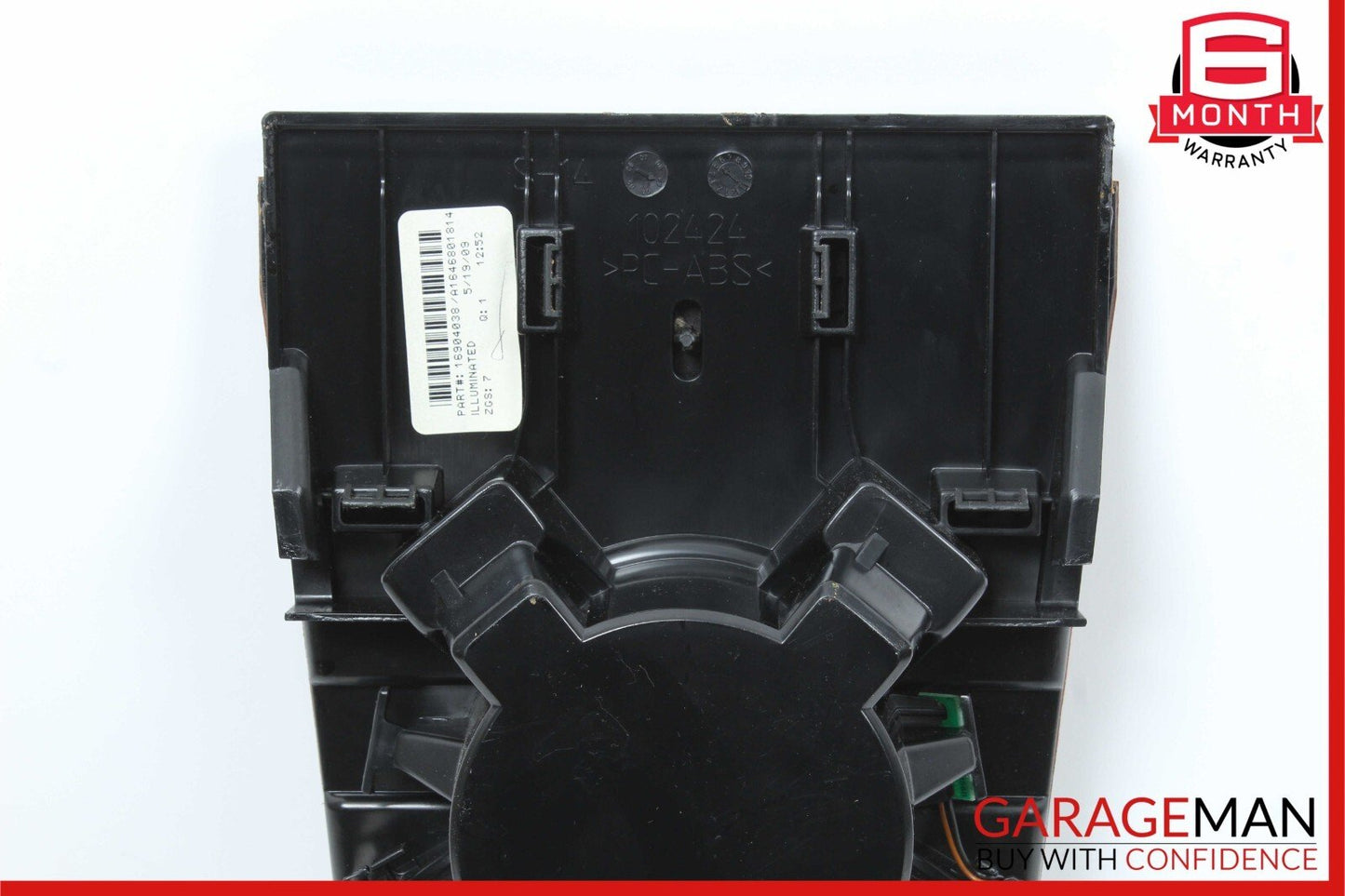 06-12 Mercedes X164 GL450 GL550 ML500 Center Console Cup Holder Compartment
