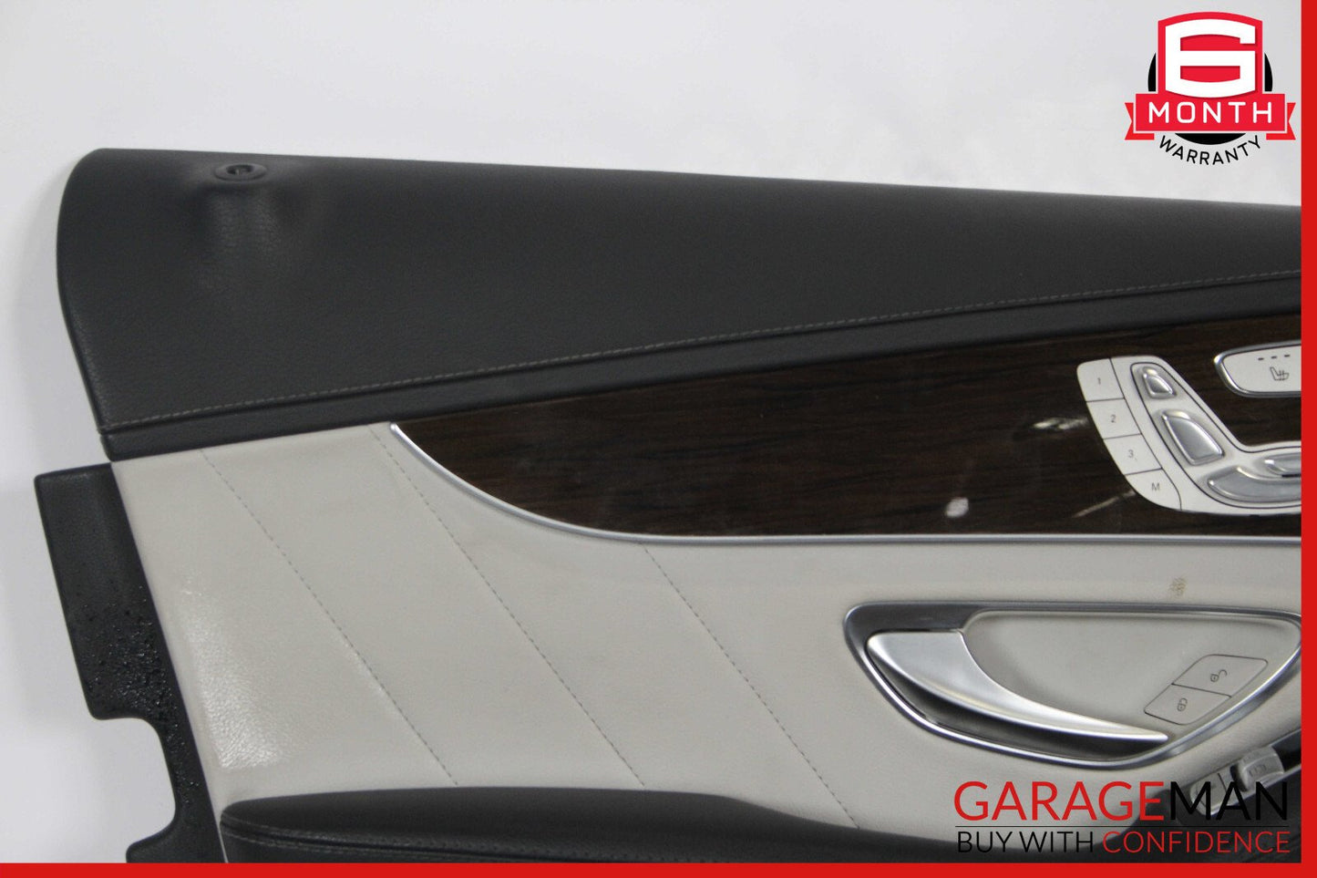 15-20 Mercedes W205 C400 C350e Front Left Interior Door Panel Trim Cover Assy