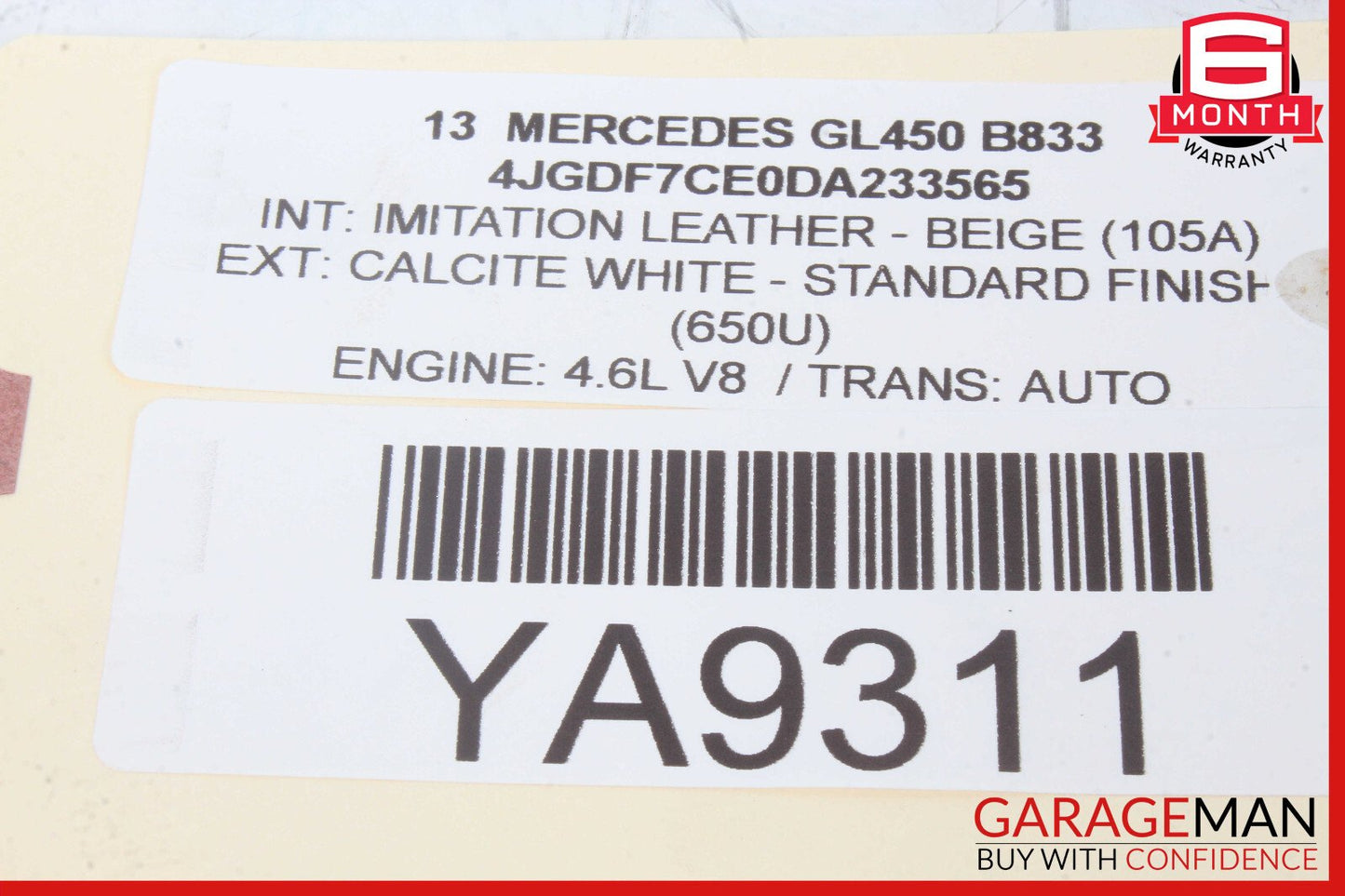 12-20 Mercedes X166 GL450 Parking Brake Release Handle 2469050451 OEM