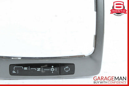 08-14 Mercedes W204 C300 C250 Center Console Shifter Indicator Bezel Trim OEM