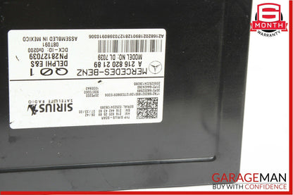 07-11 Mercedes S550 C350 Sirius Satellite Radio Receiver Module Unit OEM