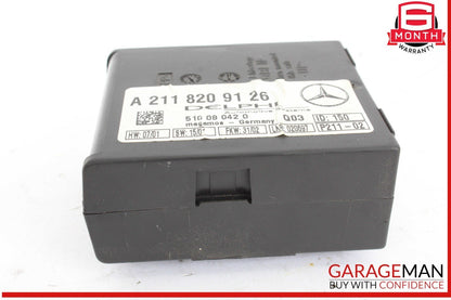 00-12 Mercedes R230 SL500 C230 S430 E320 Anti Theft Alarm Module 2118209126 OEM